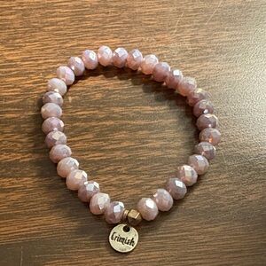Erimish Lavender Beaded Bracelet